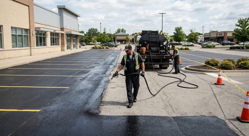 Commercial Pavement Sealing in Columbus, OH