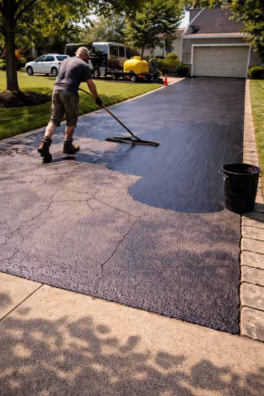 Driveway Sealcoating in San Antonio, TX