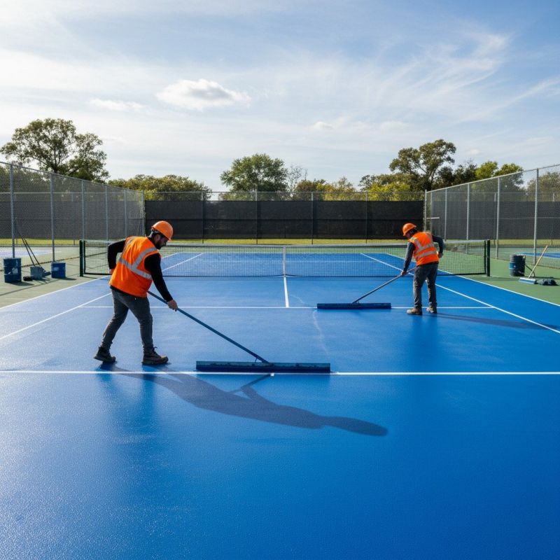 Contact About Tennis Court Resurfacing
