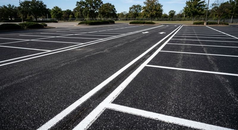 Asphalt Marking in Roswell, GA