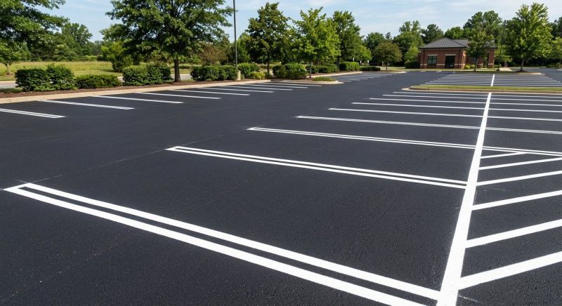 Asphalt Painting in Lawrenceville, GA
