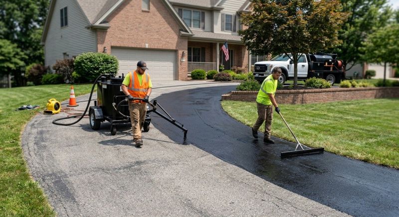 Blacktop Sealcoating in Grand Rapids, MI
