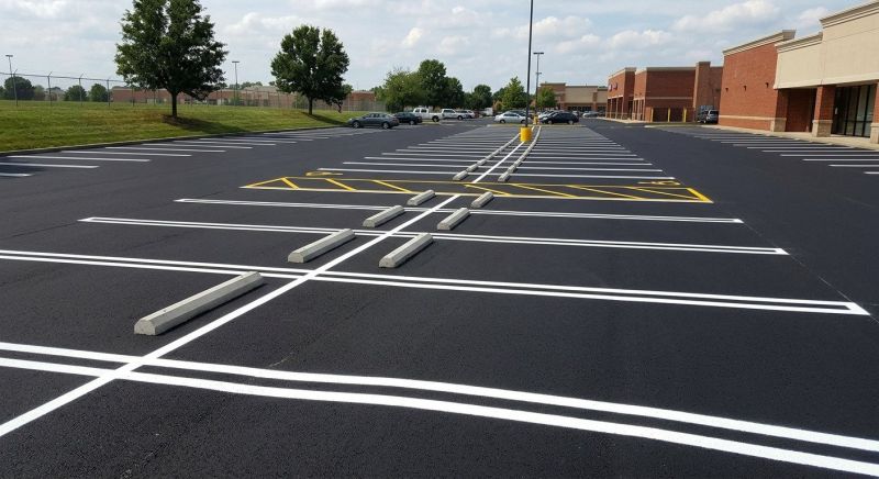 Church Parking Lot Striping in Suwanee, GA