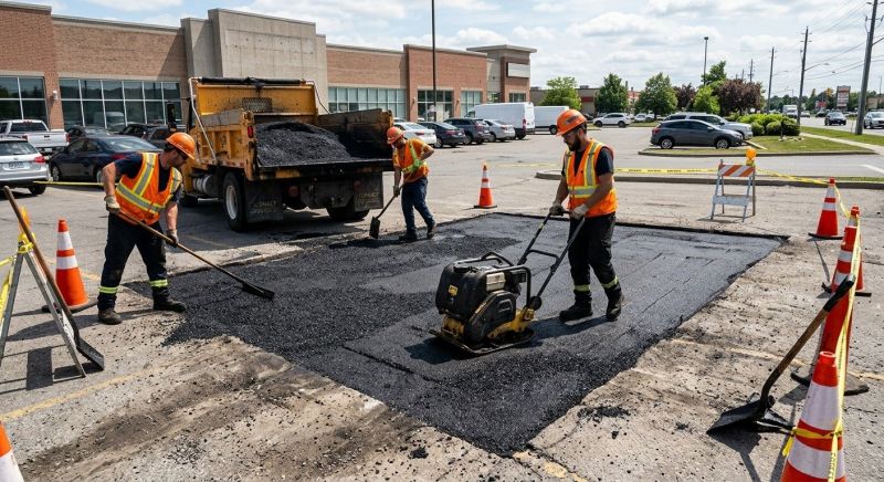 Commercial Pavement Repair in Los Angeles, CA