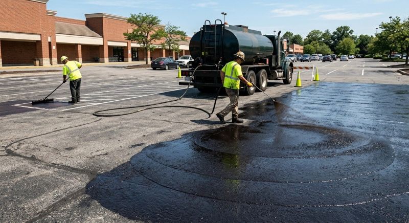 Commercial Pavement Sealing in San Antonio, TX