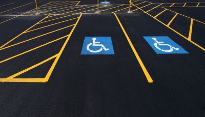 Disability Parking Marking in Suwanee, GA