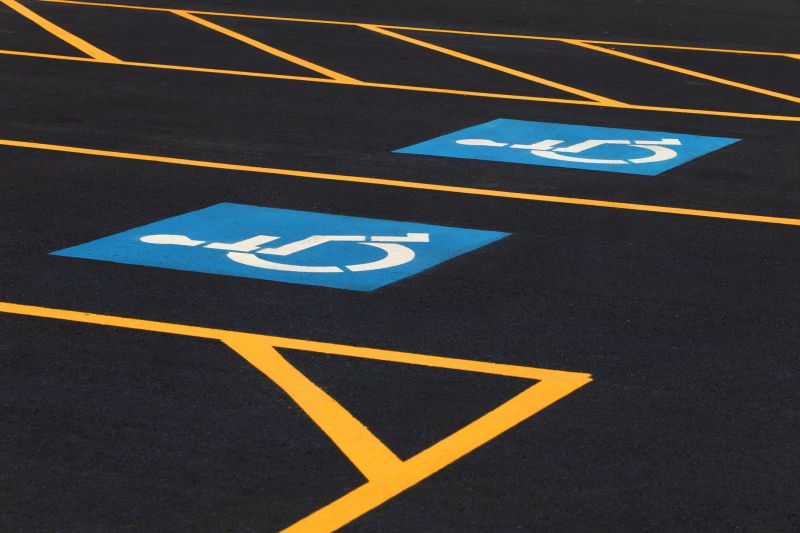 Disability Parking Marking in Alpharetta, GA