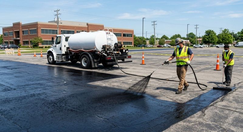 Lot Sealcoating in Fort Collins, CO