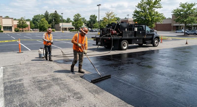 Lot Sealcoating in San Antonio, TX