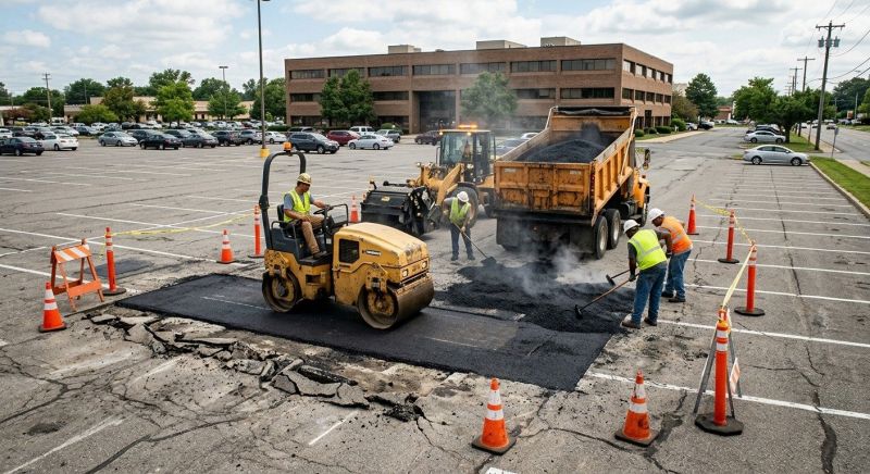 Parking Lot Repair in Hilton Head Island, SC