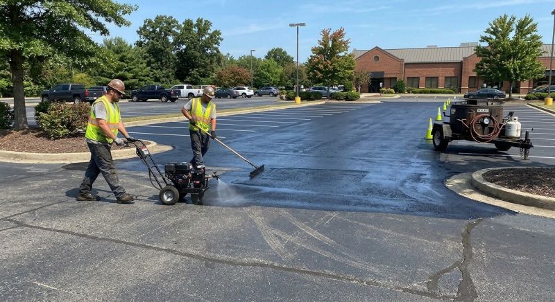 Parking Lot Sealcoating in Sarasota, FL