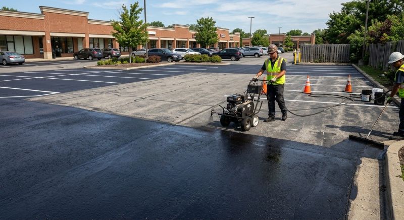 Parking Lot Sealcoating in Miami Dade County, FL