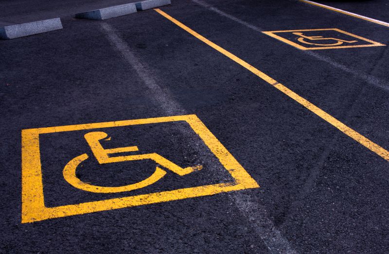 Parking Space Marking in Alpharetta, GA