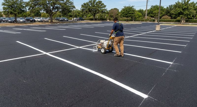 Pavement Striping Service in Suwanee, GA