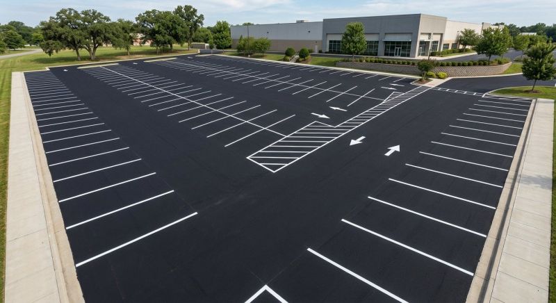 Pavement Striping Service in Roswell, GA