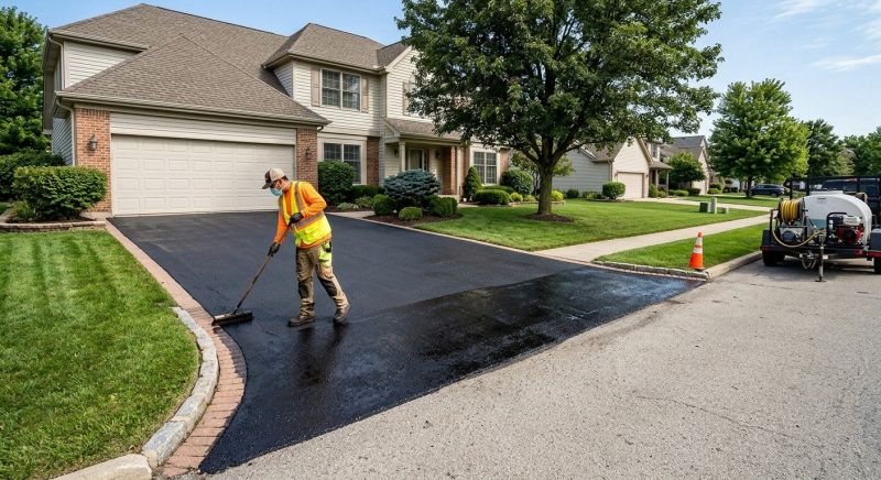 Residential Blacktop Sealing in San Antonio, TX