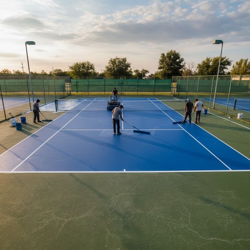 Sports Court Resurfacing in Greenville, SC